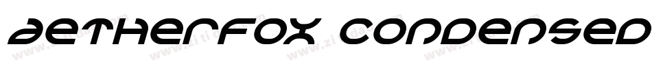 Aetherfox Condensed字体转换